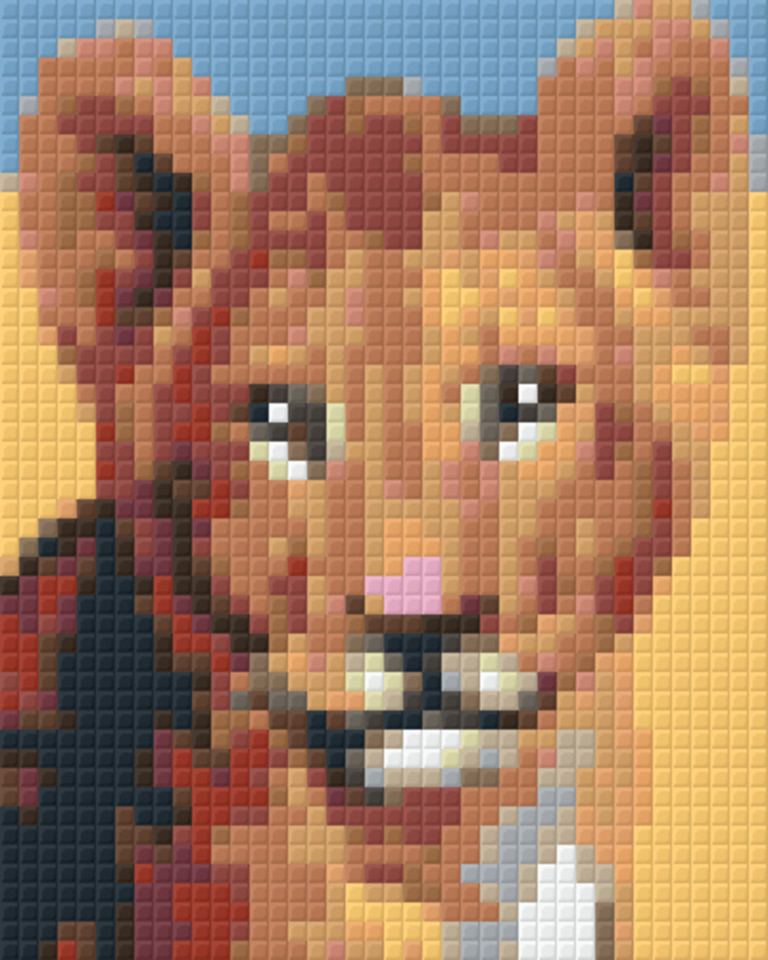 Little Baby Lion One [1] Baseplate PixelHobby Mini-mosaic Art Kit image 0